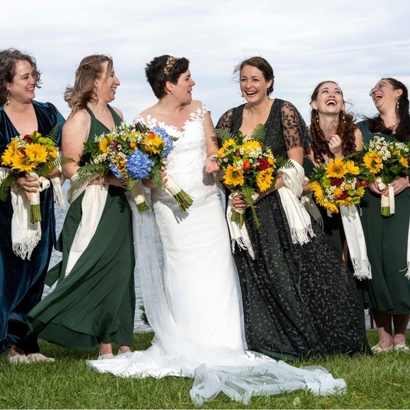 Multi wear floor length tie dress - Picture 5 of 7